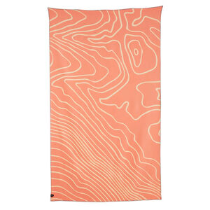 New 84 X 48 Tommy Docks Orange Microfiber Suede Towel - Quick Dry, Sand Free